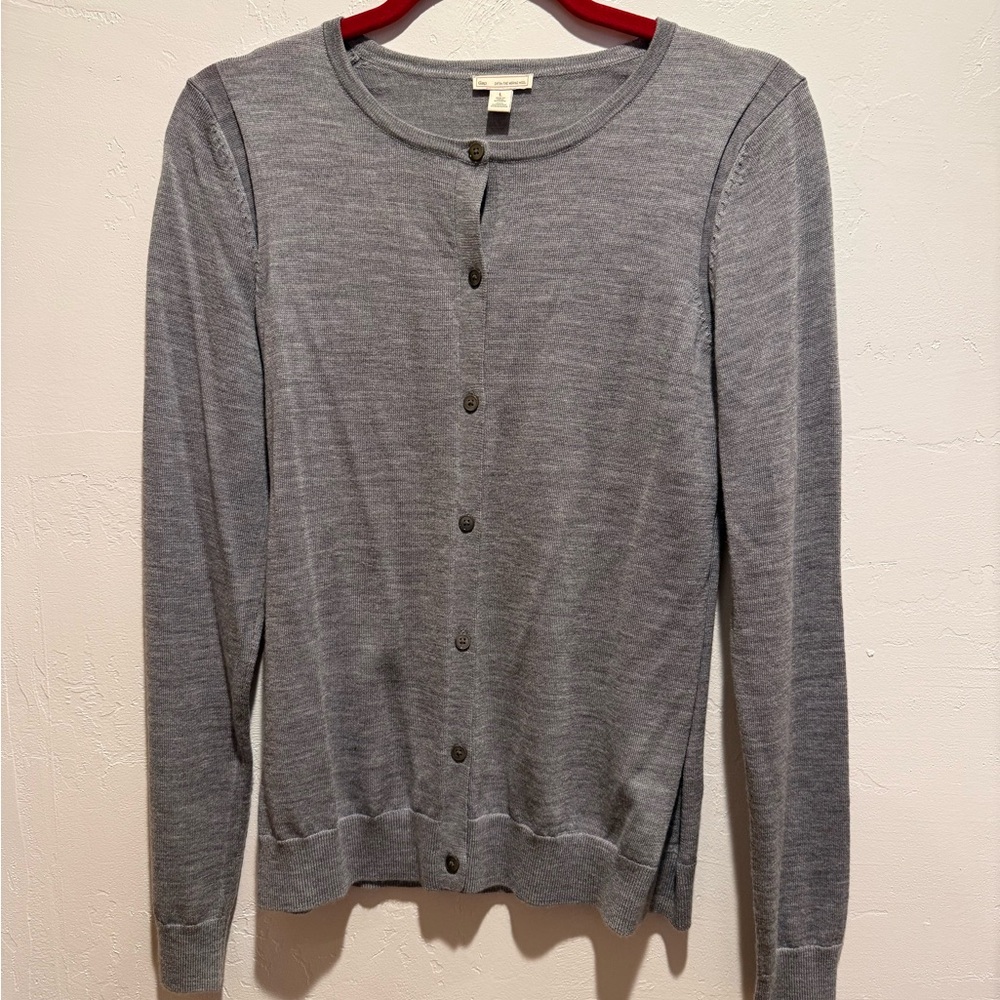 GAP Gray Women's Cardigan Sweater